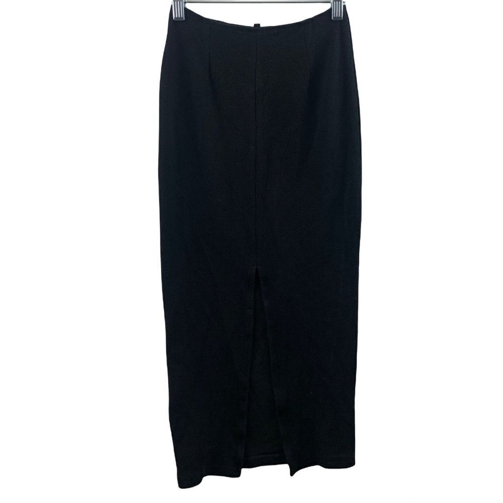 Olivaceous Women's Long Black Skirt - Picture 2 of 5